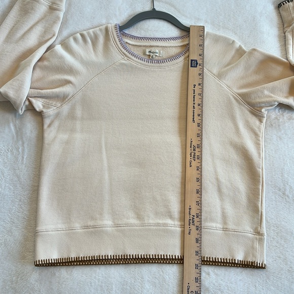 Madewell Stitched Shrunken Sweatshirt - Picture 7 of 12